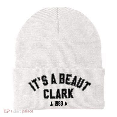 Its A Beaut Clark 1989 Christmas Tree Beanie