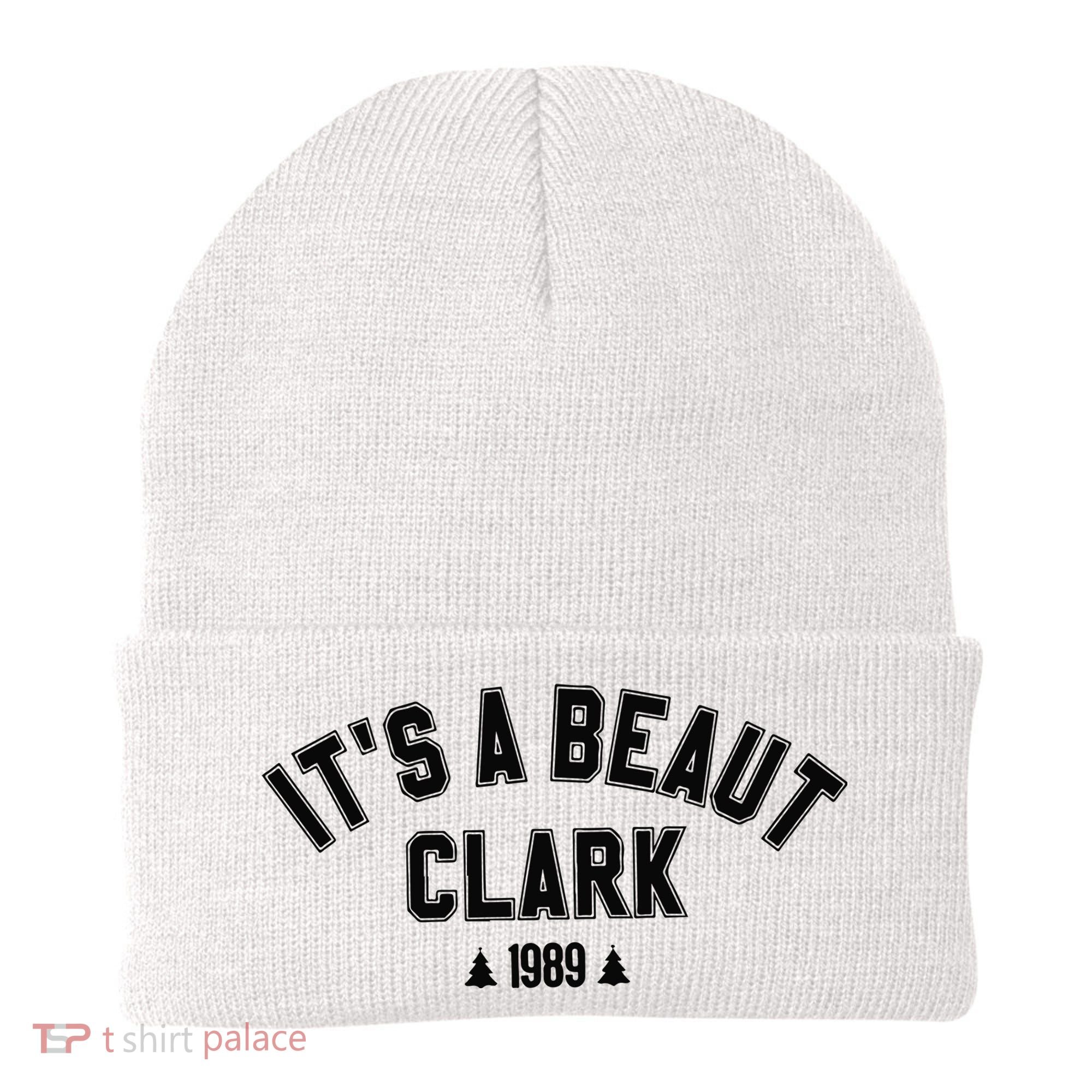 Its A Beaut Clark 1989 Christmas Tree Beanie