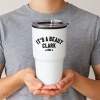 Its A Beaut Clark 1989 Christmas Tree Tumbler thumb 2