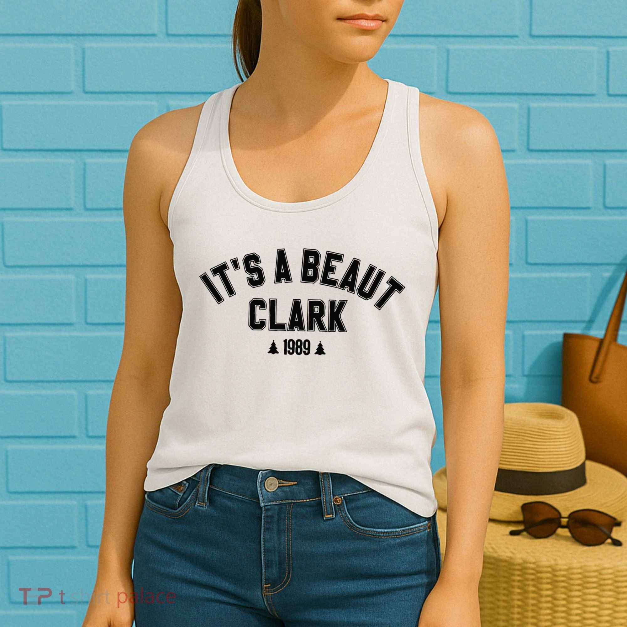 Its A Beaut Clark 1989 Christmas Tree Women's Tank Top
