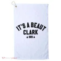 Its A Beaut Clark 1989 Christmas Tree Golf Towel thumb 0