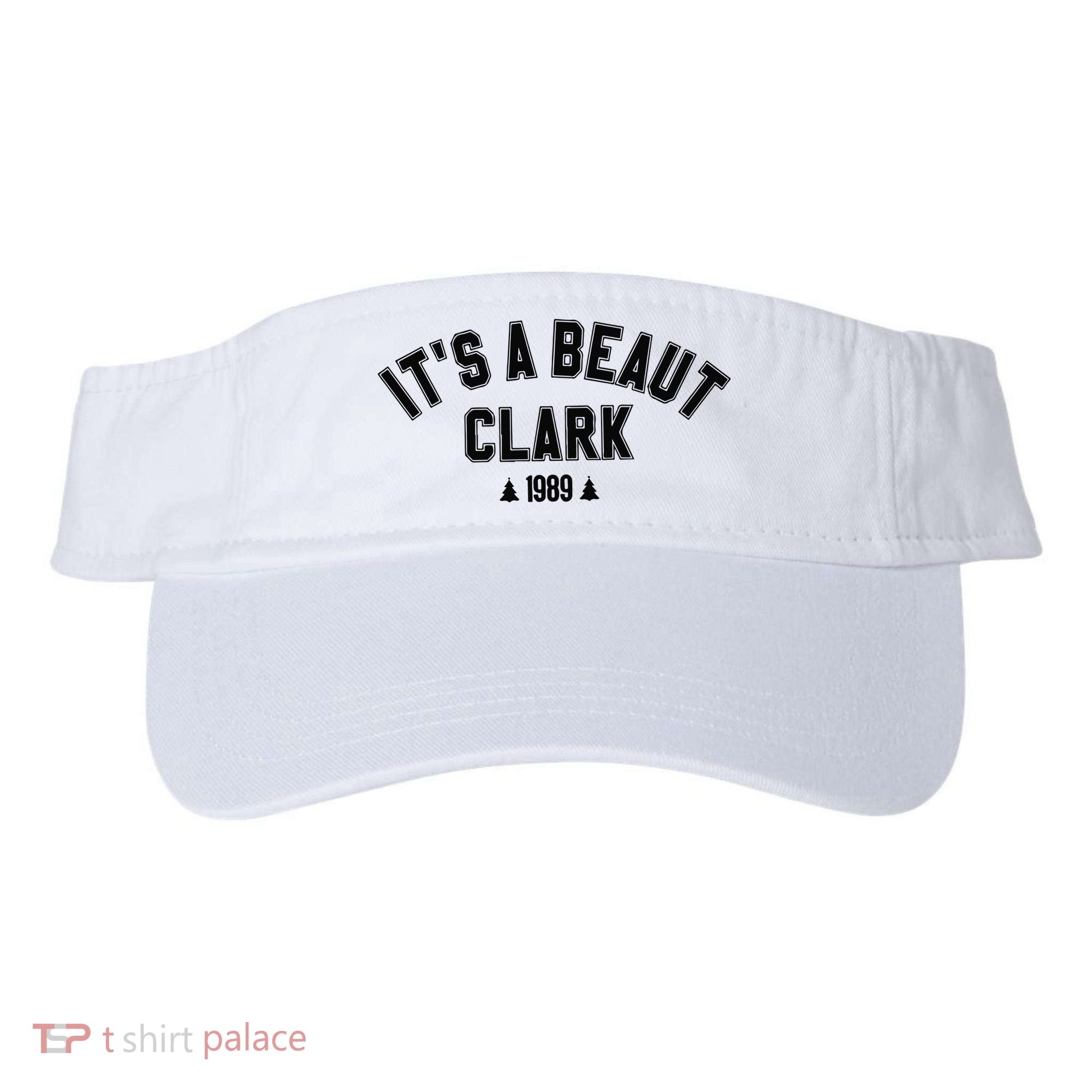 Its A Beaut Clark 1989 Christmas Tree Visor