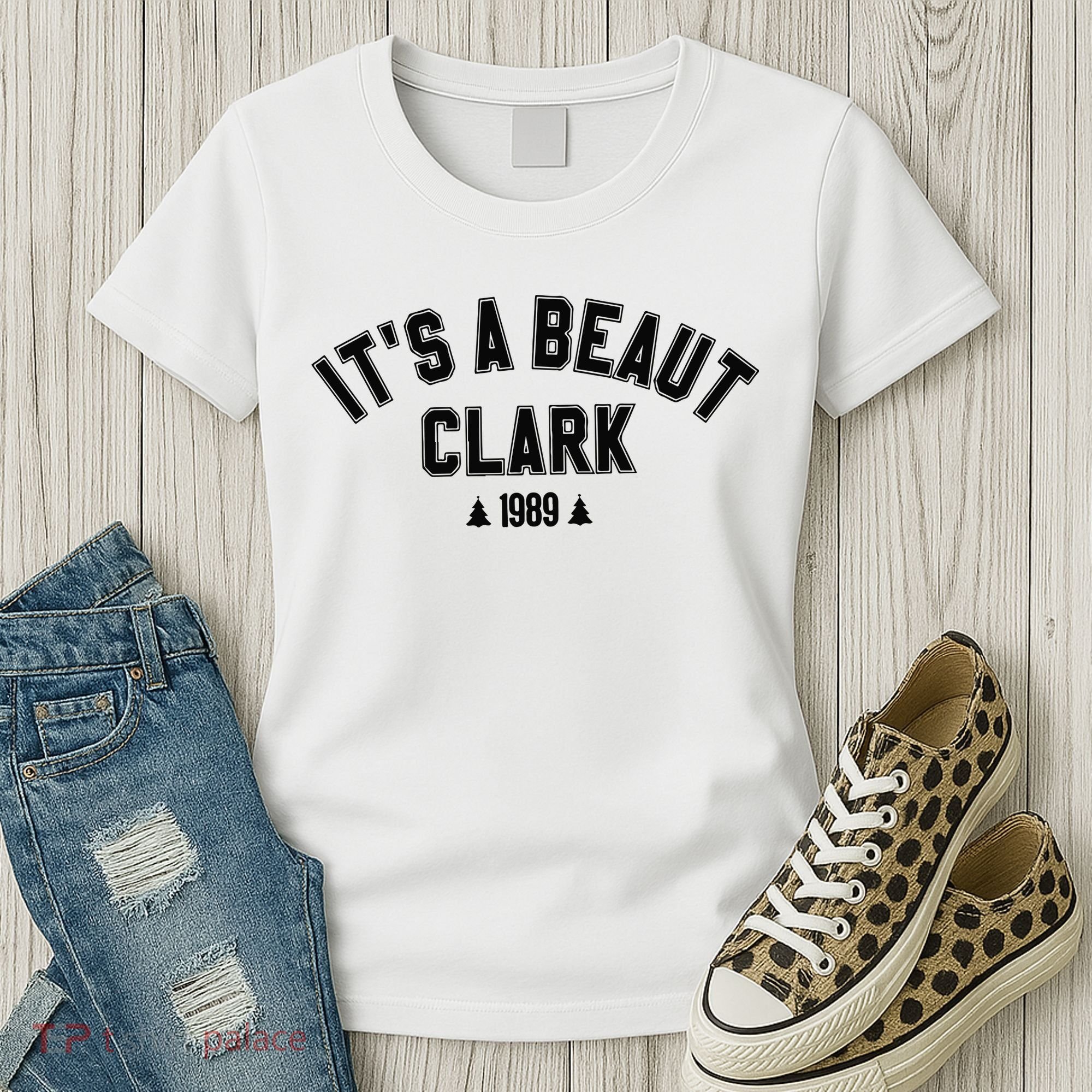 Its A Beaut Clark 1989 Christmas Tree Women's T-Shirt
