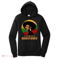 I Am Black History Stylish Black African American Woman Women's Hoodie thumb 0
