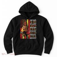 I Am Black Child History Month African American Hoodie thumb 0