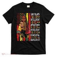 I Am Black Child History Month African American T-Shirt thumb 0