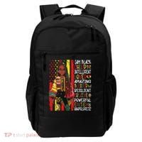 I Am Black Child History Month African American Backpack thumb 0