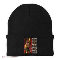 I Am Black Child History Month African American Beanie thumb 0