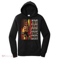 I Am Black Child History Month African American Women's Hoodie thumb 0