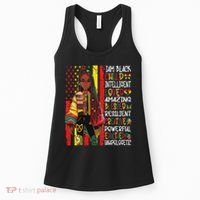 I Am Black Child History Month African American Women's Tank Top thumb 0