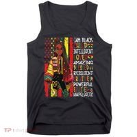 I Am Black Child History Month African American Tank Top thumb 0