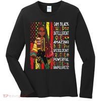 I Am Black Child History Month African American Women's Long Sleeve Shirt thumb 0