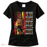 I Am Black Child History Month African American Women's T-Shirt thumb 0