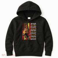 I Am Black Child History Month African American Kids Hoodie thumb 0
