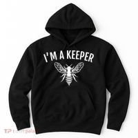 I'm A (Bee)keeper Gift Funny Beekeeper Beekeeping Funny Gift Hoodie thumb 0