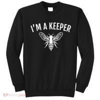 I'm A (Bee)keeper Gift Funny Beekeeper Beekeeping Funny Gift Sweatshirt thumb 0