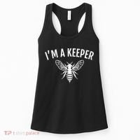 I'm A (Bee)keeper Gift Funny Beekeeper Beekeeping Funny Gift Women's Tank Top thumb 0