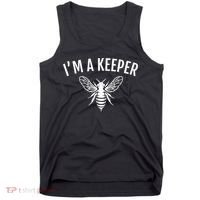 I'm A (Bee)keeper Gift Funny Beekeeper Beekeeping Funny Gift Tank Top thumb 0