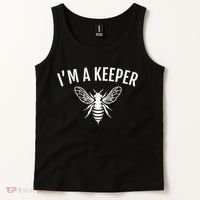 I'm A (Bee)keeper Gift Funny Beekeeper Beekeeping Funny Gift Tank Top thumb 2