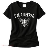 I'm A (Bee)keeper Gift Funny Beekeeper Beekeeping Funny Gift Women's T-Shirt thumb 0