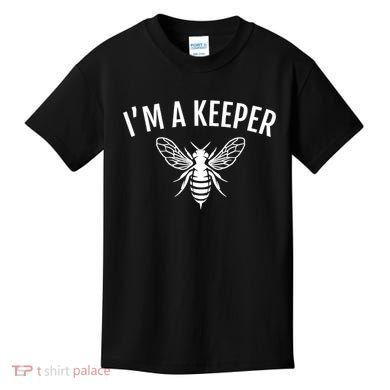 I'm A (Bee)keeper Gift Funny Beekeeper Beekeeping Funny Gift Kids T-Shirt