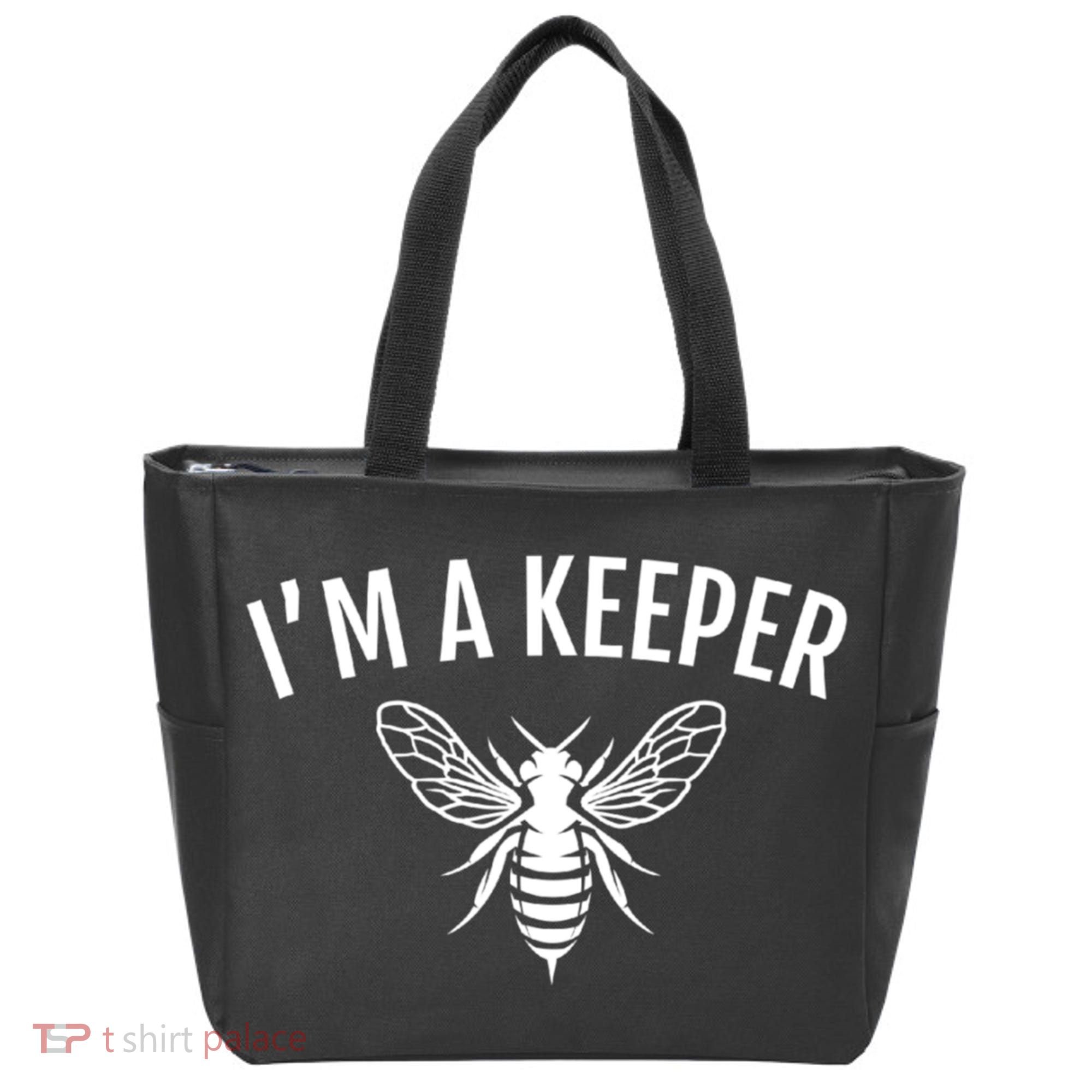 I'm A (Bee)keeper Gift Funny Beekeeper Beekeeping Funny Gift Tote Bag