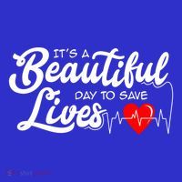 ItS A Beautiful Day To Save Lives Funny Nurse Careers Nurse Gift Mousepad thumb 1