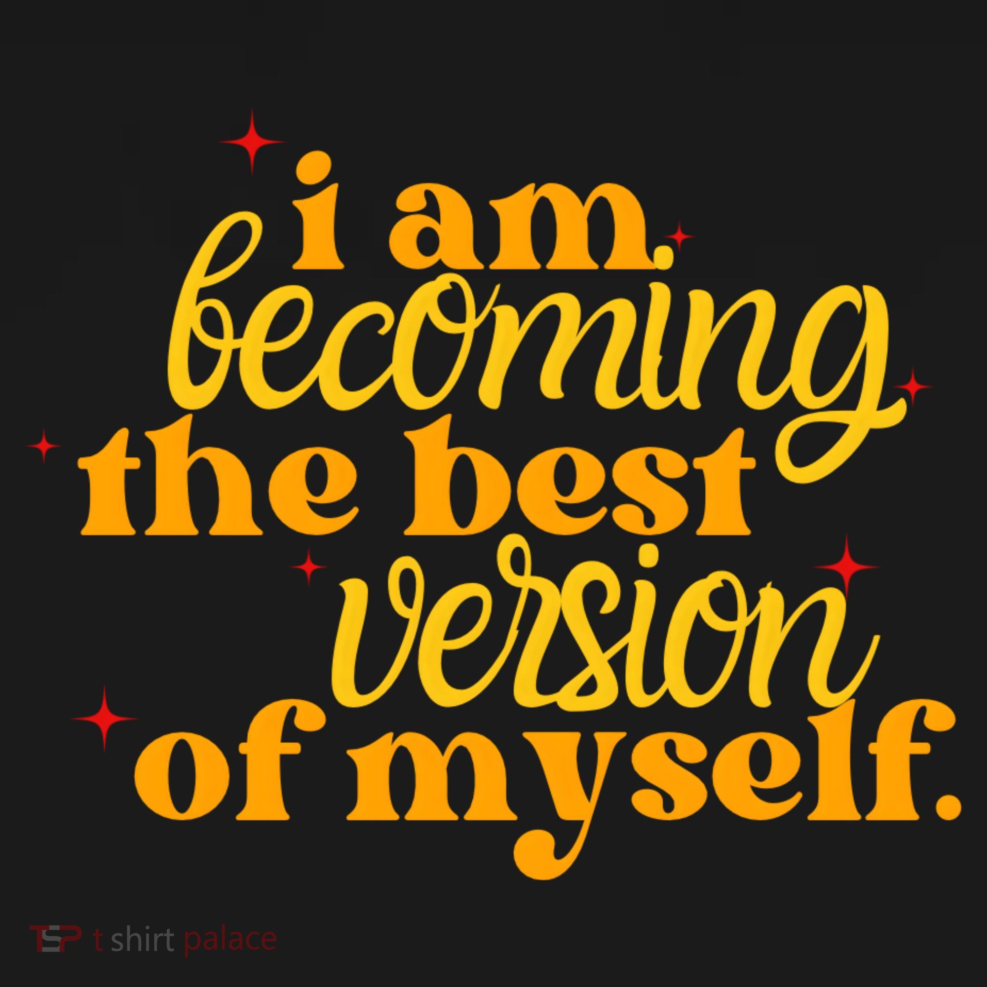 I Am Becoming The Best Version Of Myself Positive Quote Toddler Hoodie