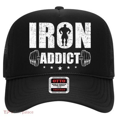 Iron Addict Bodybuilding Weightlifting Workout Hat
