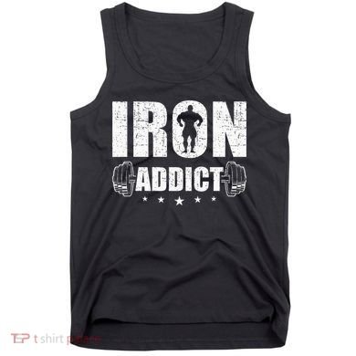 Iron Addict Bodybuilding Weightlifting Workout Tank Top