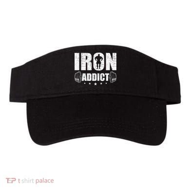 Iron Addict Bodybuilding Weightlifting Workout Visor