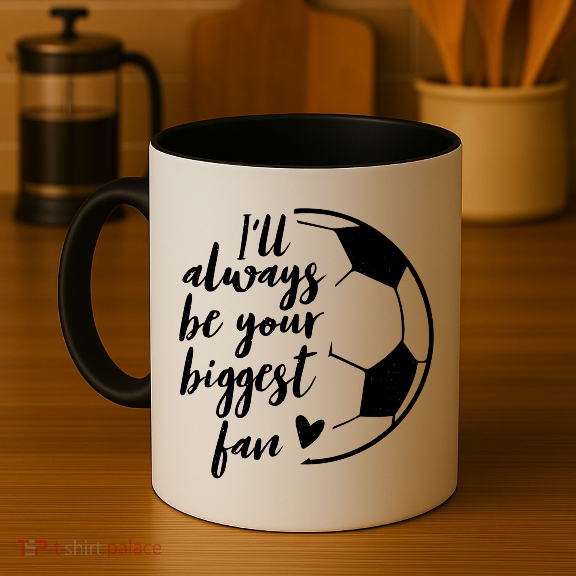 I'll Always Be Your Biggest Soccer Fan Team Player Gift Cool Gift Coffee Mug