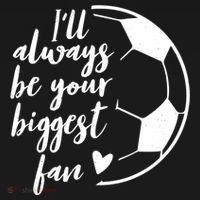 I'll Always Be Your Biggest Soccer Fan Team Player Gift Cool Gift Women's Hoodie thumb 2