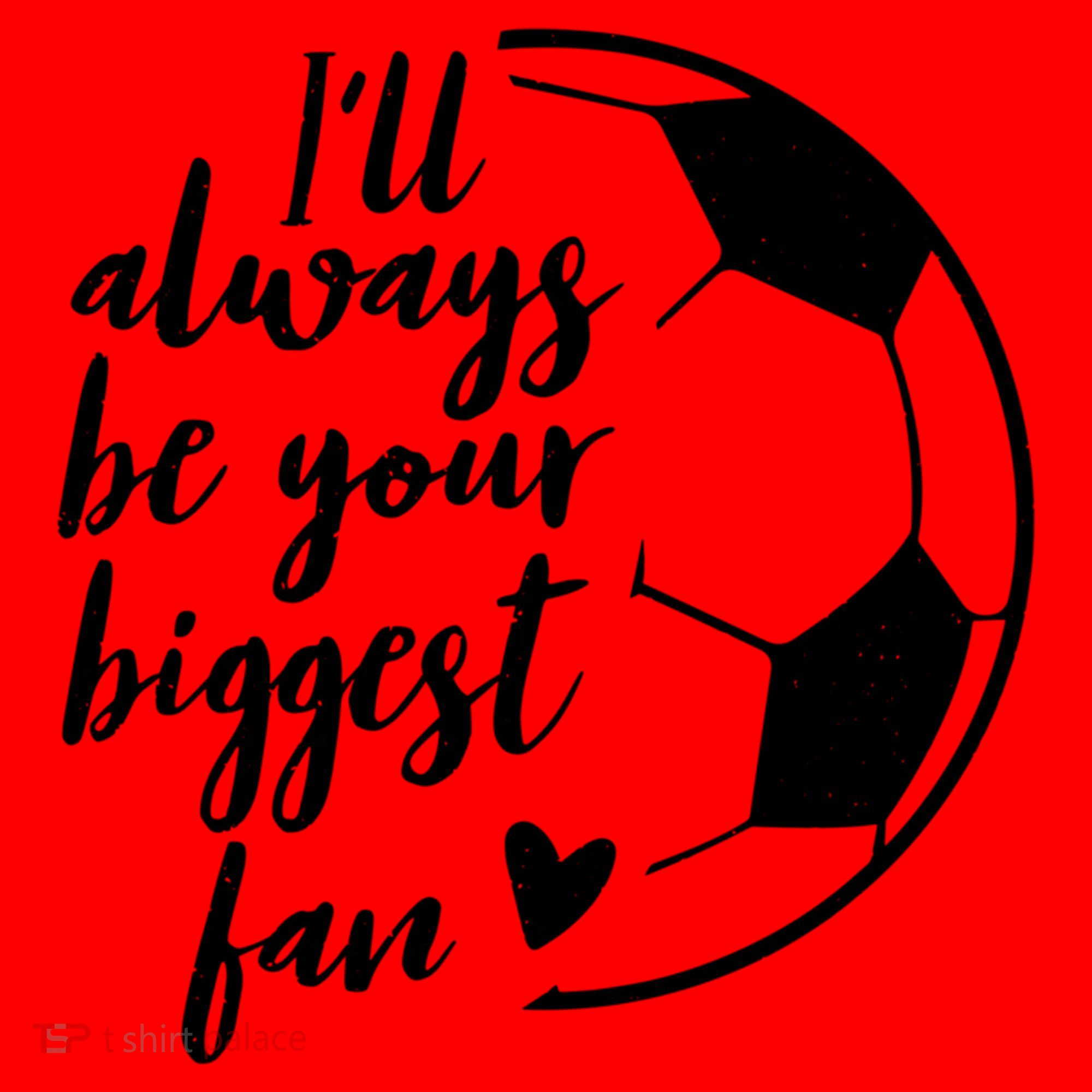 I'll Always Be Your Biggest Soccer Fan Team Player Gift Cool Gift Santa Hat