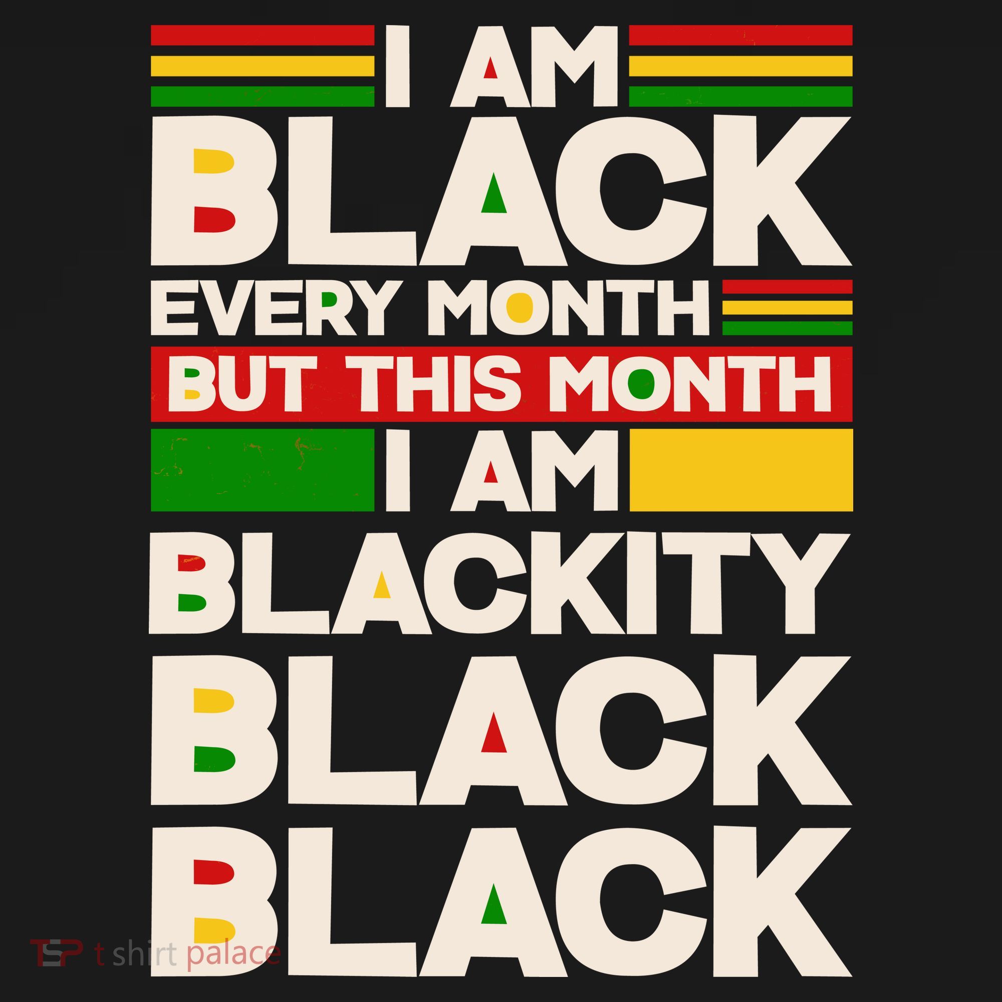 I Am Black Every Month But This Month I Am Blackity Black Black Women's Hoodie