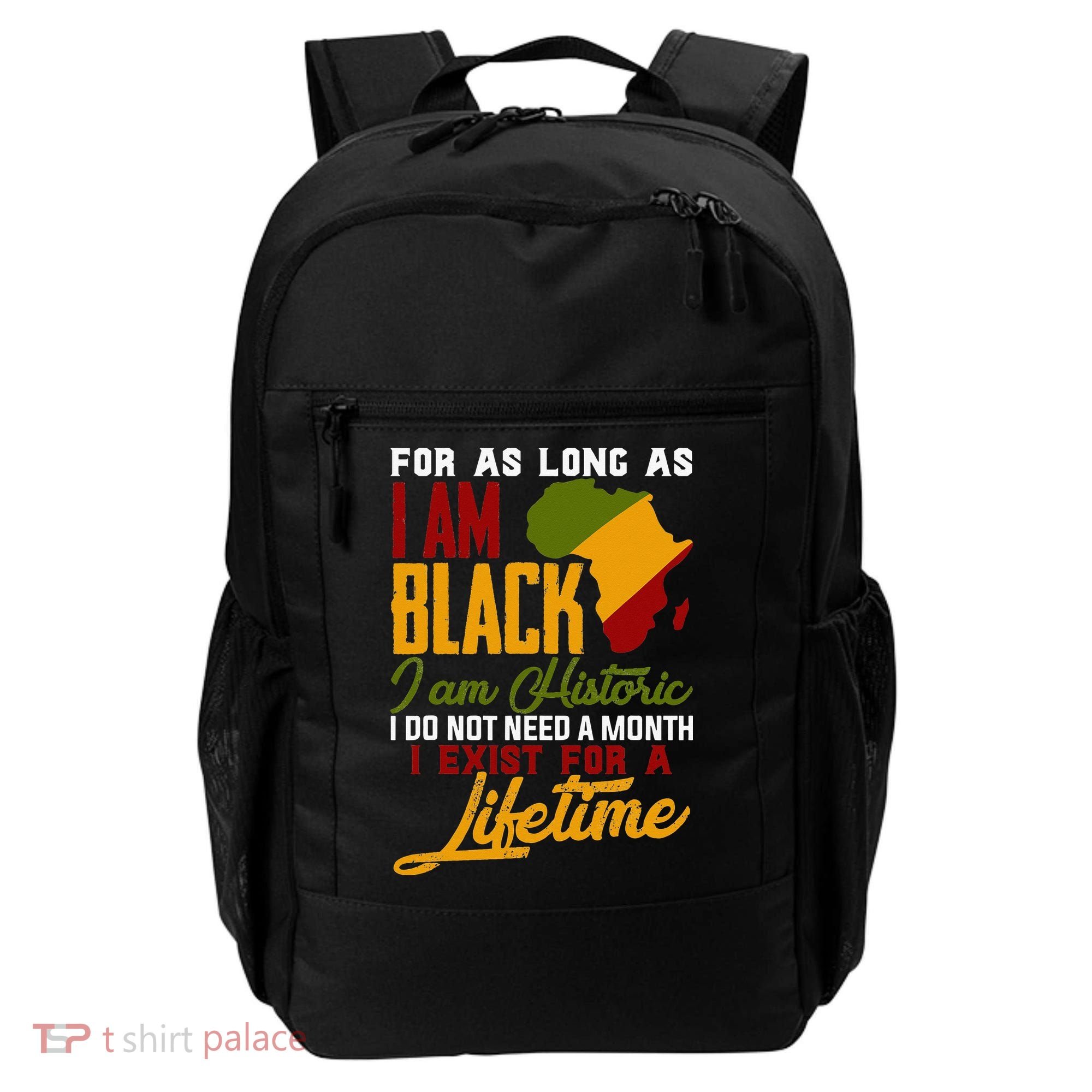 I Am Black History Lifetime Cool Black History Month Backpack