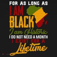 I Am Black History Lifetime Cool Black History Month Women's Hoodie thumb 2