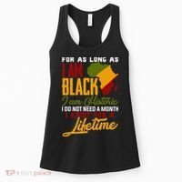 I Am Black History Lifetime Cool Black History Month Women's Tank Top thumb 0