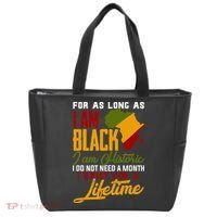 I Am Black History Lifetime Cool Black History Month Tote Bag thumb 0