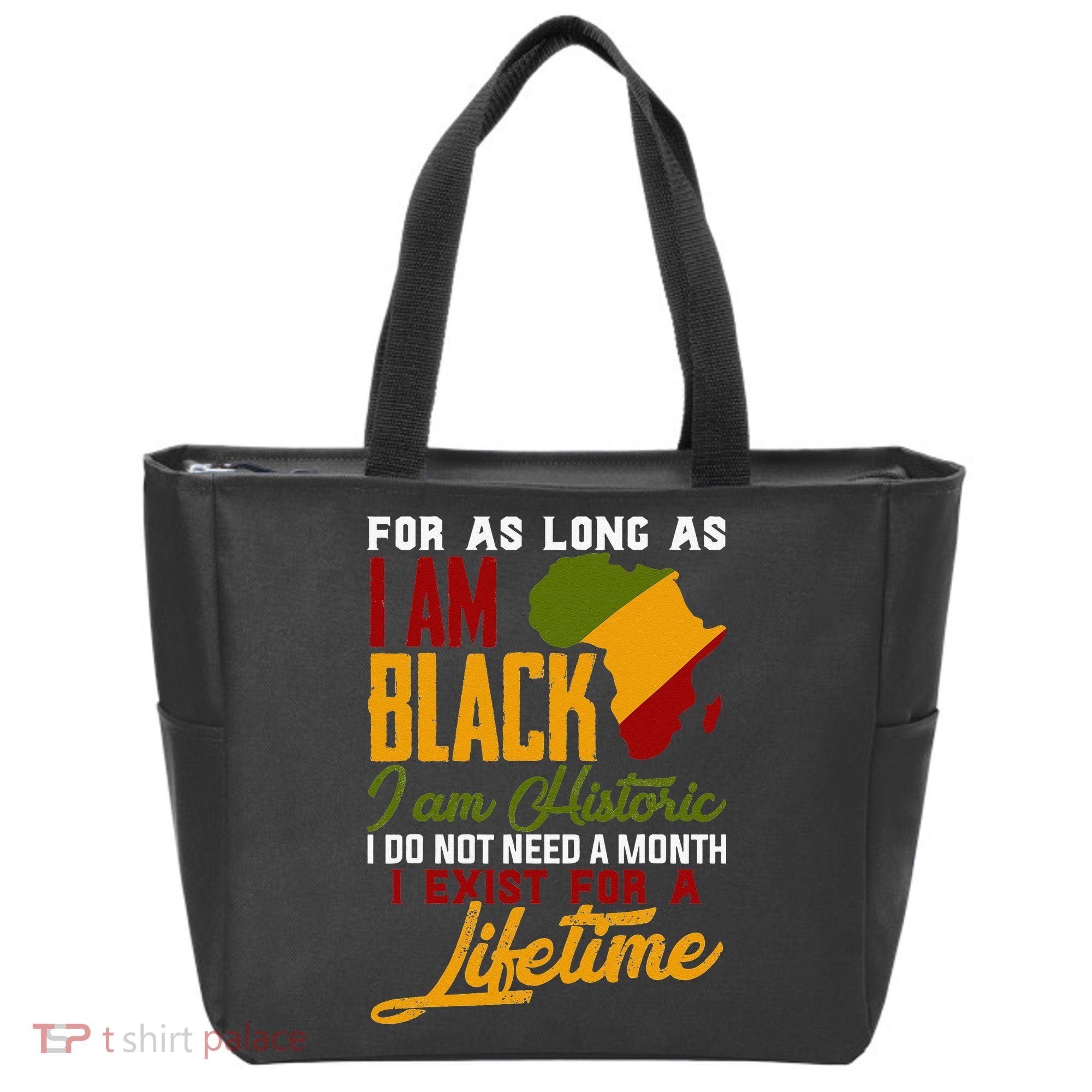 I Am Black History Lifetime Cool Black History Month Tote Bag