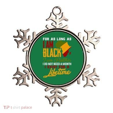 I Am Black History Lifetime Cool Black History Month Ornament