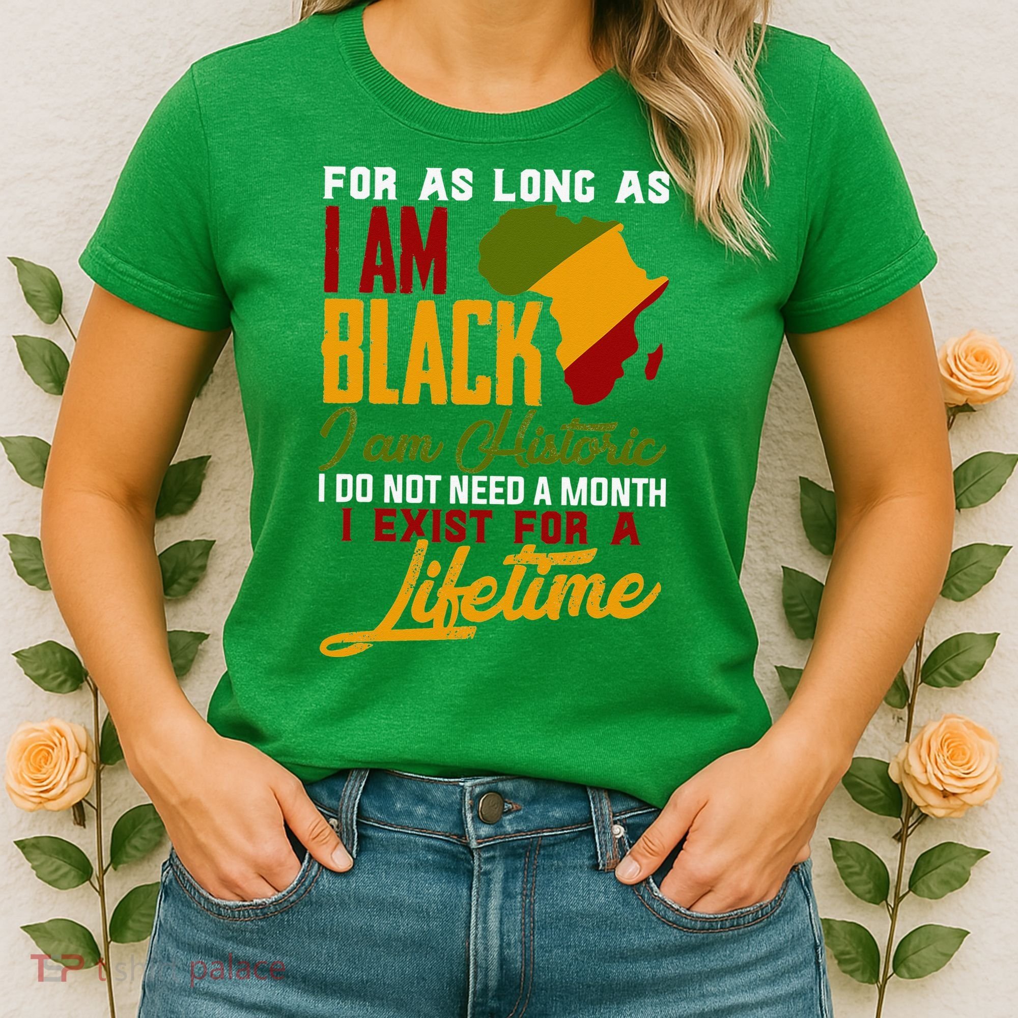 I Am Black History Lifetime Cool Black History Month Women's T-Shirt