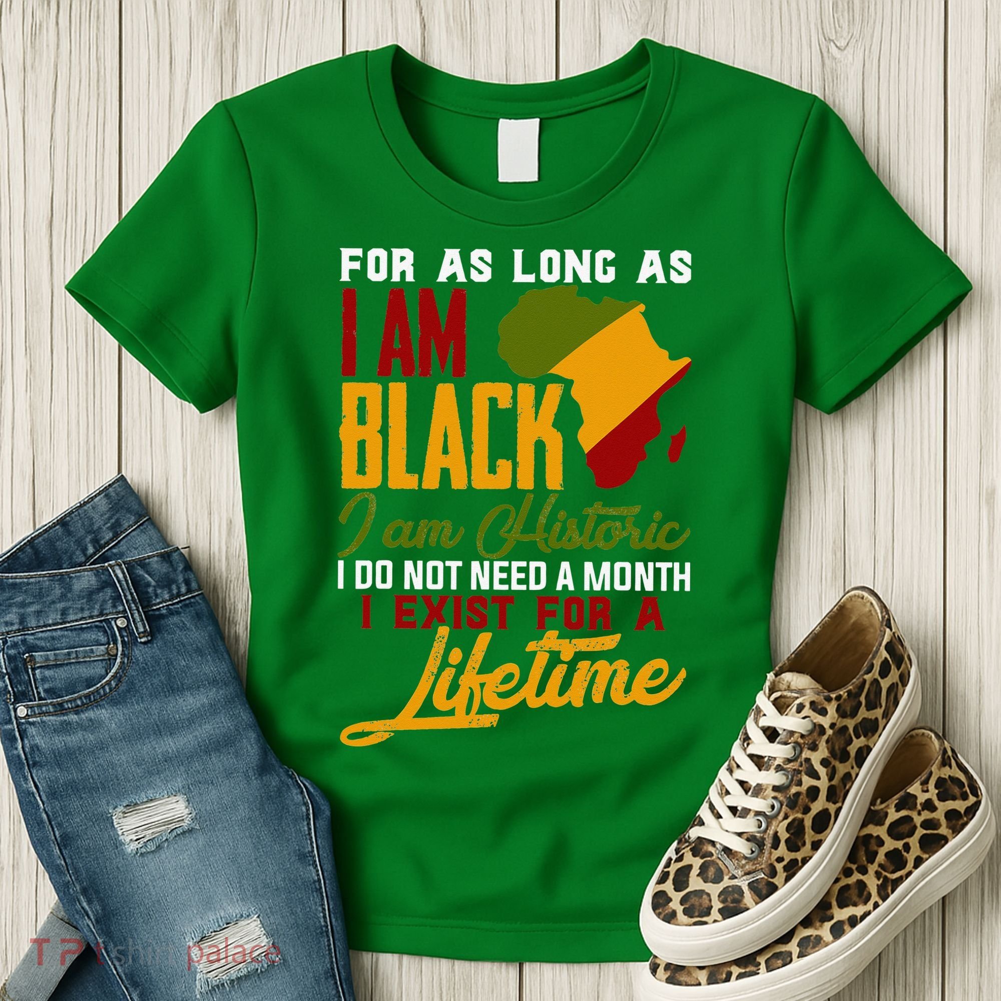 I Am Black History Lifetime Cool Black History Month Women's T-Shirt