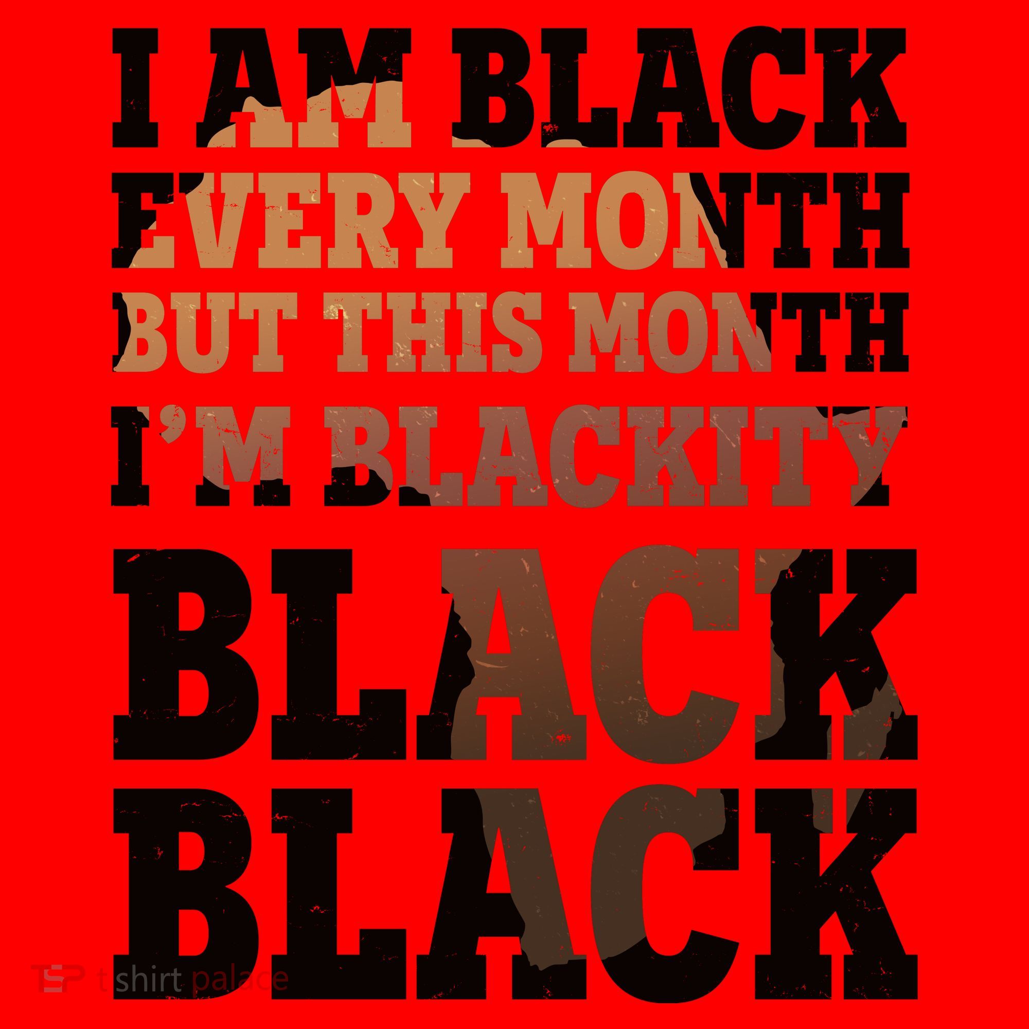 I Am Black Every Month This Month I'm Blackity Black Black Santa Hat