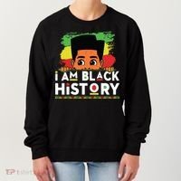 I Am Black History For Boy Black History Month Women's Sweatshirt thumb 0