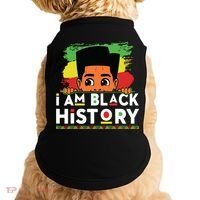 I Am Black History For Boy Black History Month Doggie Tank thumb 0
