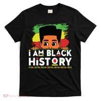 I Am Black History For Boy Black History Month T-Shirt thumb 0