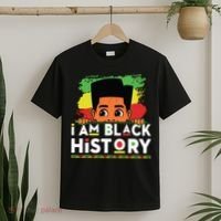 I Am Black History For Boy Black History Month T-Shirt thumb 2