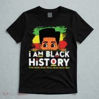 I Am Black History For Boy Black History Month T-Shirt thumb 5