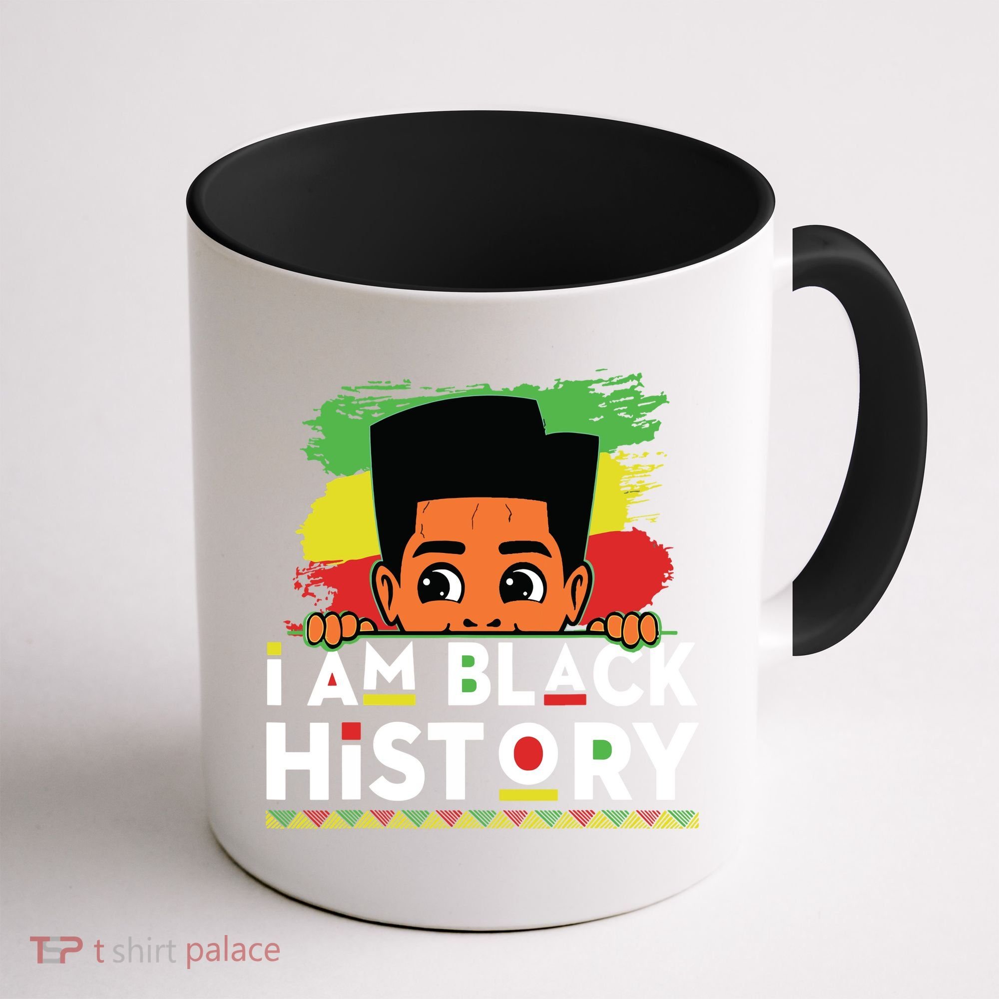 I Am Black History For Boy Black History Month Coffee Mug